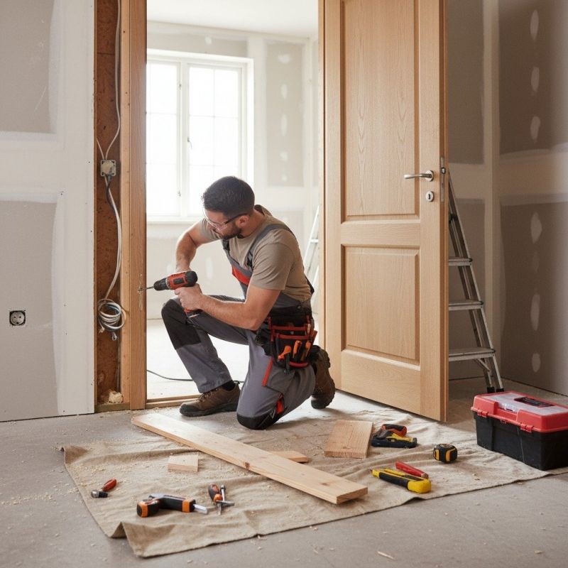 Linen Closet Door Repair in Conroe, TX