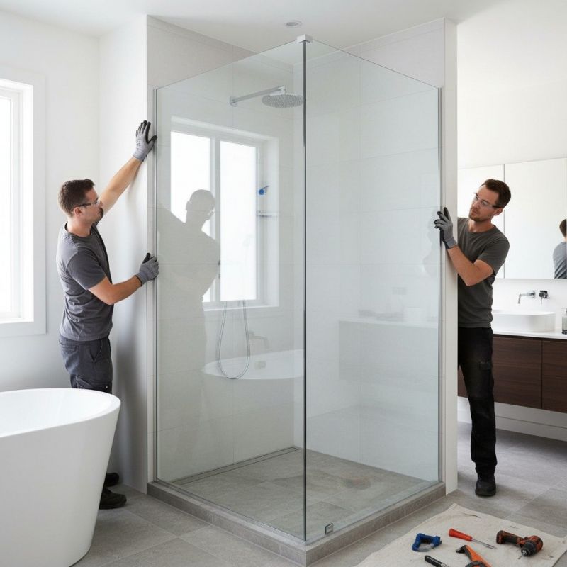 Shower Door Installation in Longmont, CO