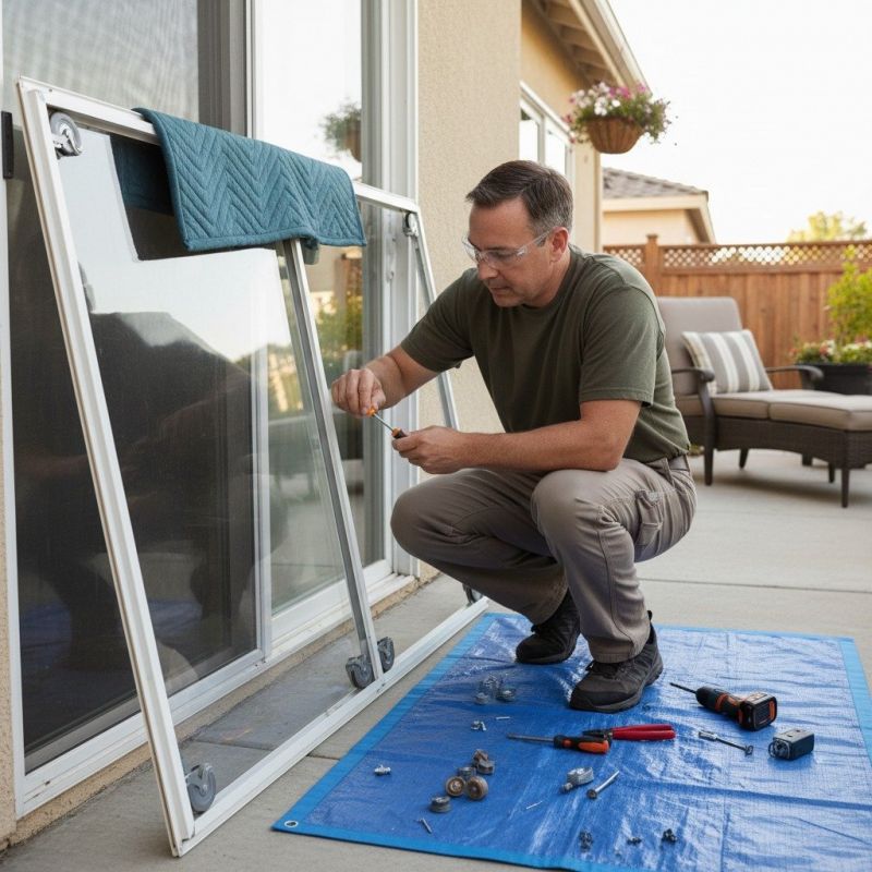 Sliding Patio Door Repair in Conroe, TX