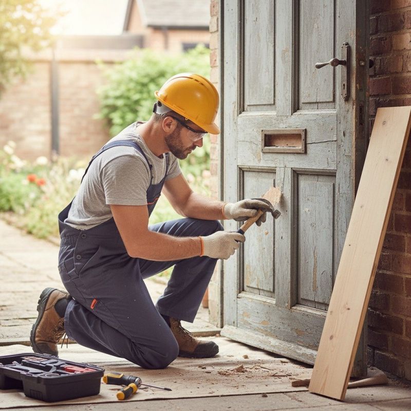 Wood Door Repair in Kansas City, KS