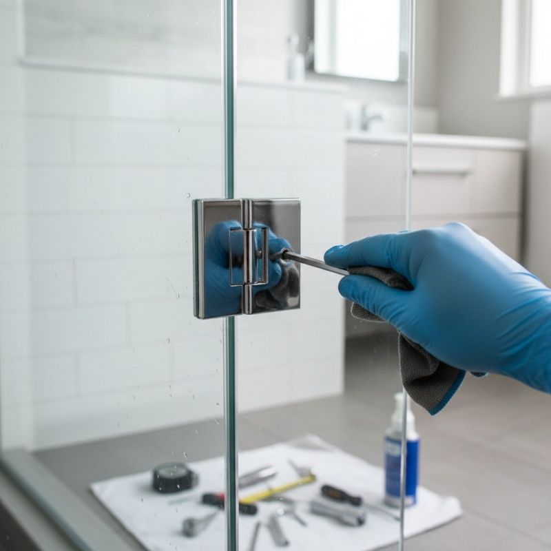 Pivot Shower Door Repair in Alpharetta, GA