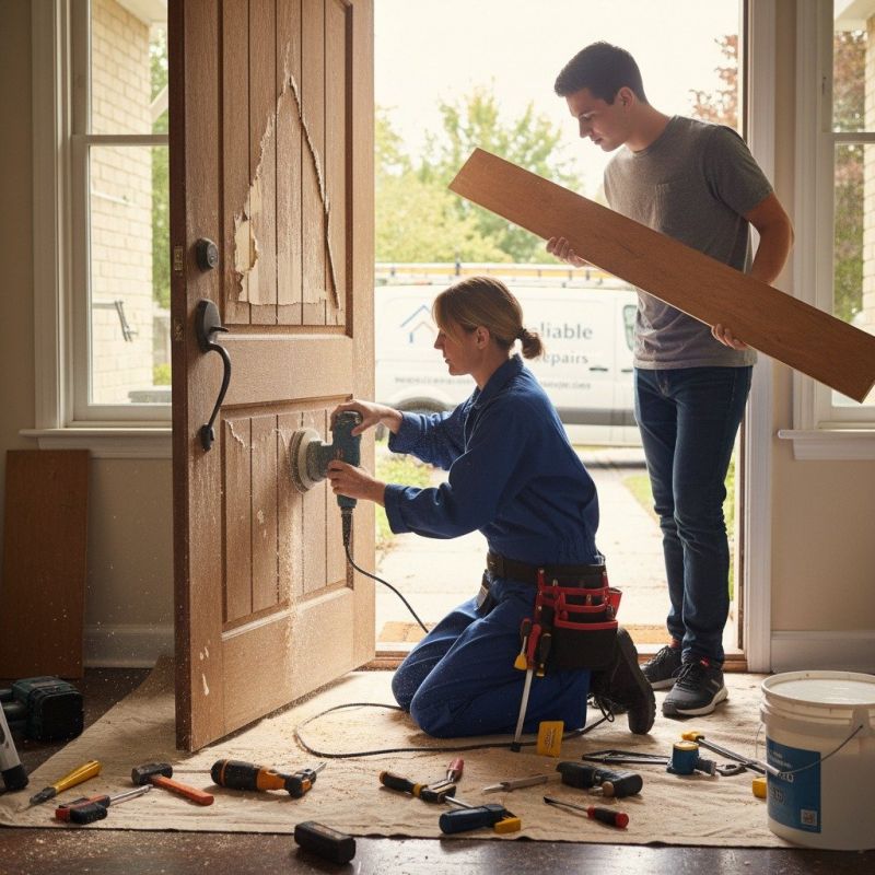 Rotting Door Repair in Conroe, TX