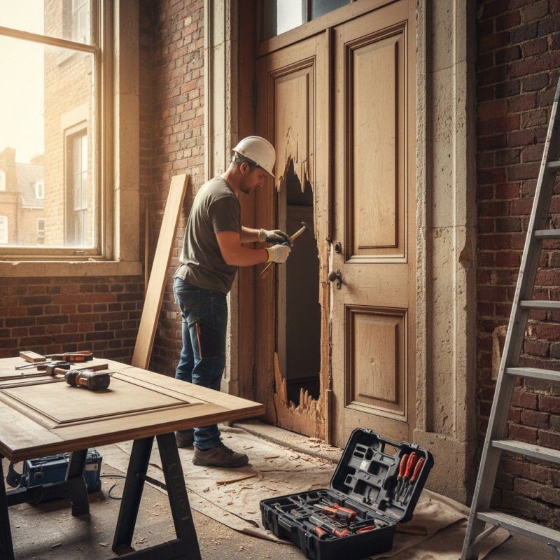 Rotting Door Repair in Conroe, TX