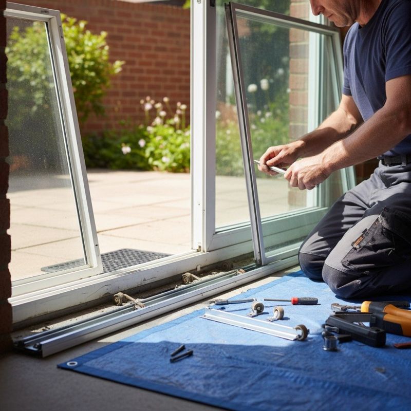 Sliding Door Track Repair in Conroe, TX