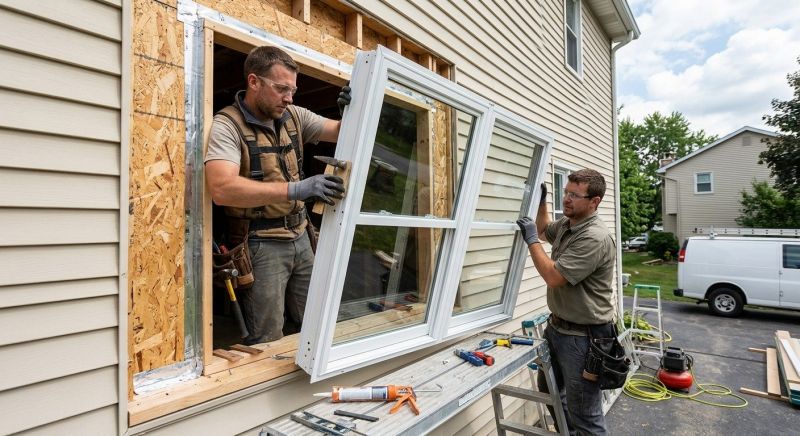 Vinyl Window Replacement in Marysville, OH